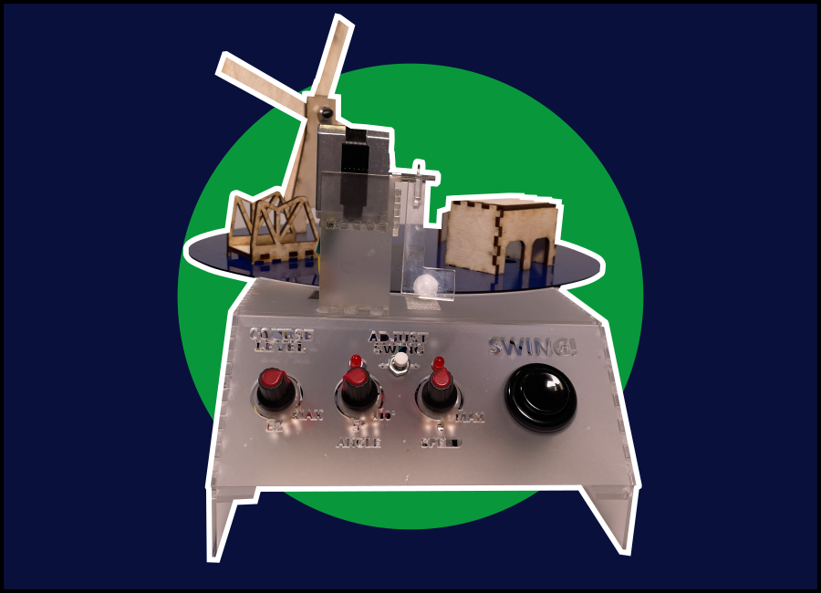 Electromechanical Game: Merry-Go-Golf